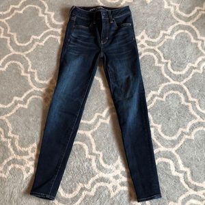 American Eagle High-Rise Jeggings size 00 short